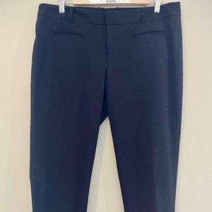 GAP Black Slim Cropped Pants EUC